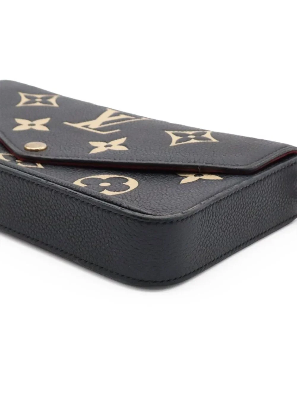 Louis Vuitton Monogram Empreinte Pochette Felicity Shoulder Bag 2-Way Clutch